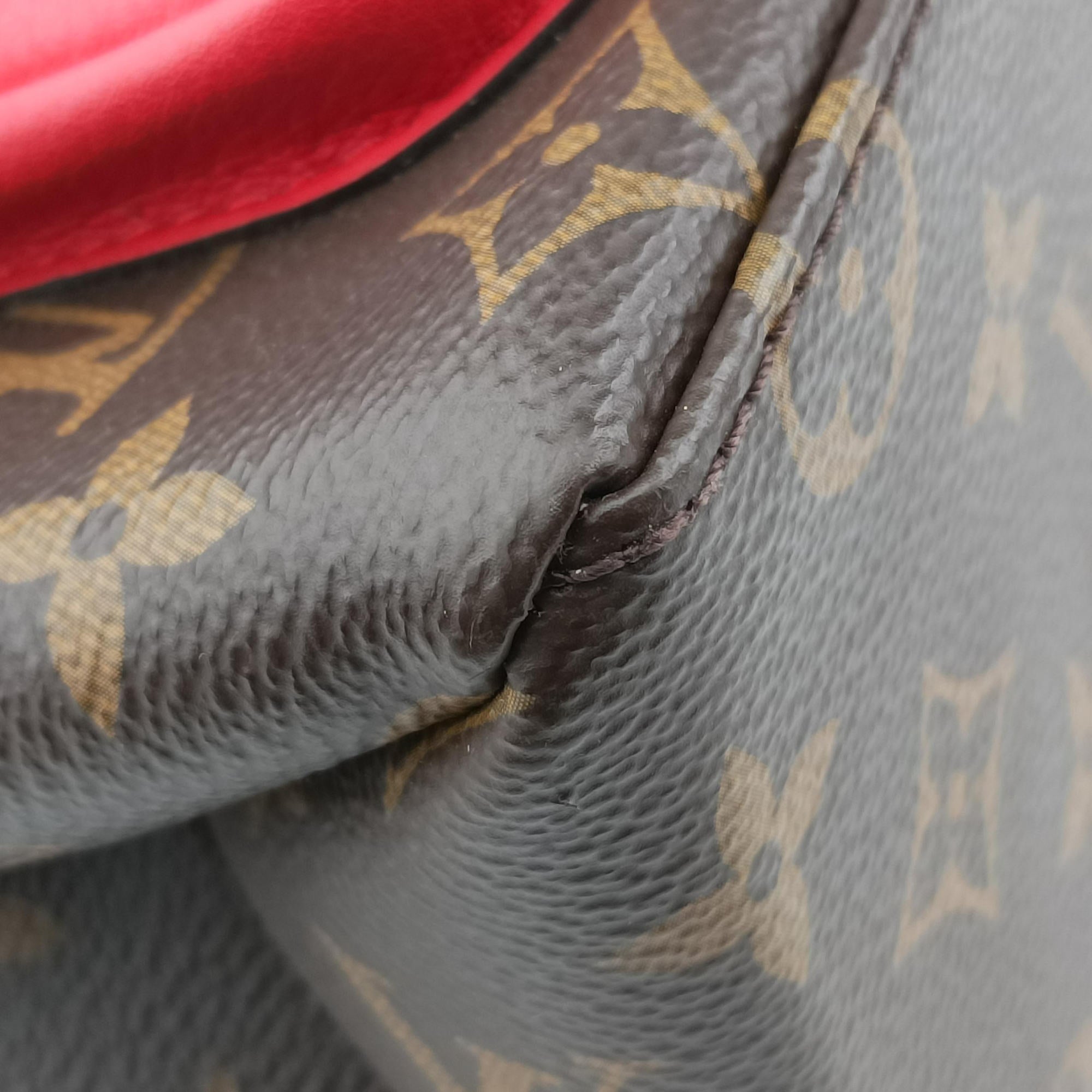 MARIGNAN Brown×COQUELICOT Monogram Canvas×calf leather M44544 AR1188 IC Chipマリニャン モノグラム/ブラウン×コクリコ モノグラムキャンバス×カーフレザー M44544 AR1188 ICチップ