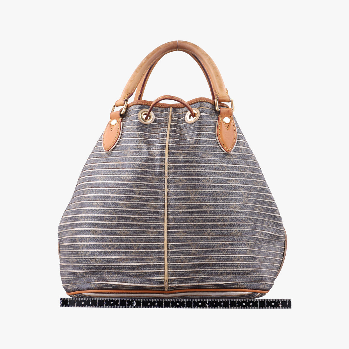 Pre-owned Louis Vuitton Neo brown×Argent Monogram Eden M40355 shoulderbag | stylenewstar