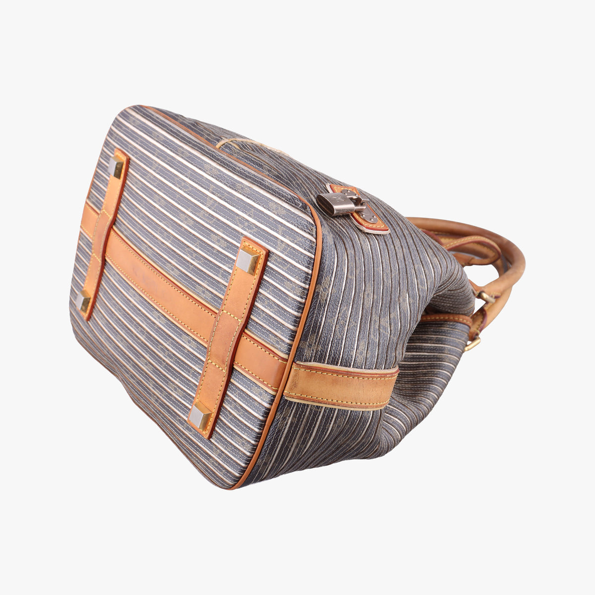 Pre-owned Louis Vuitton Neo brown×Argent Monogram Eden M40355 shoulderbag | stylenewstar