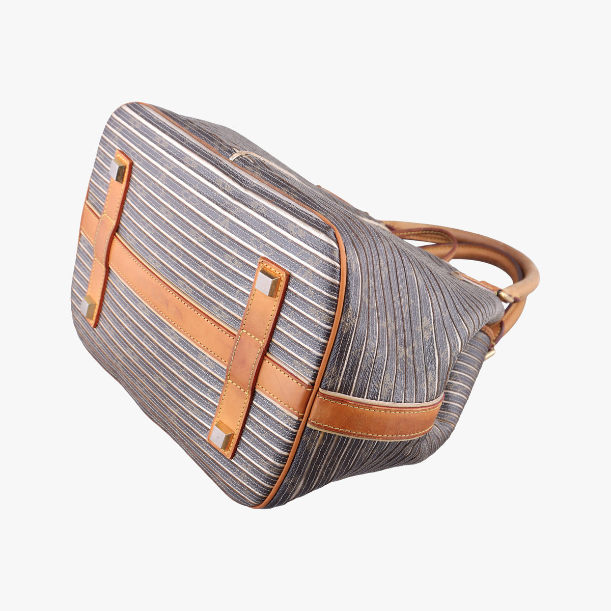 Pre-owned Louis Vuitton Neo brown×Argent Monogram Eden M40355 shoulderbag | stylenewstar