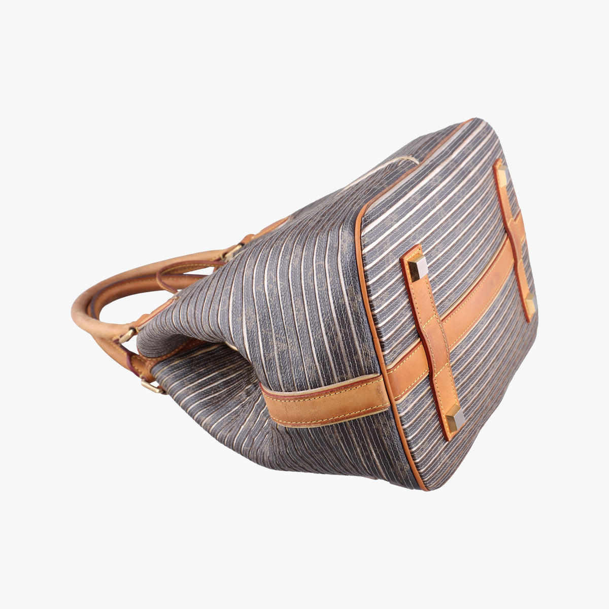 Pre-owned Louis Vuitton Neo brown×Argent Monogram Eden M40355 shoulderbag | stylenewstar