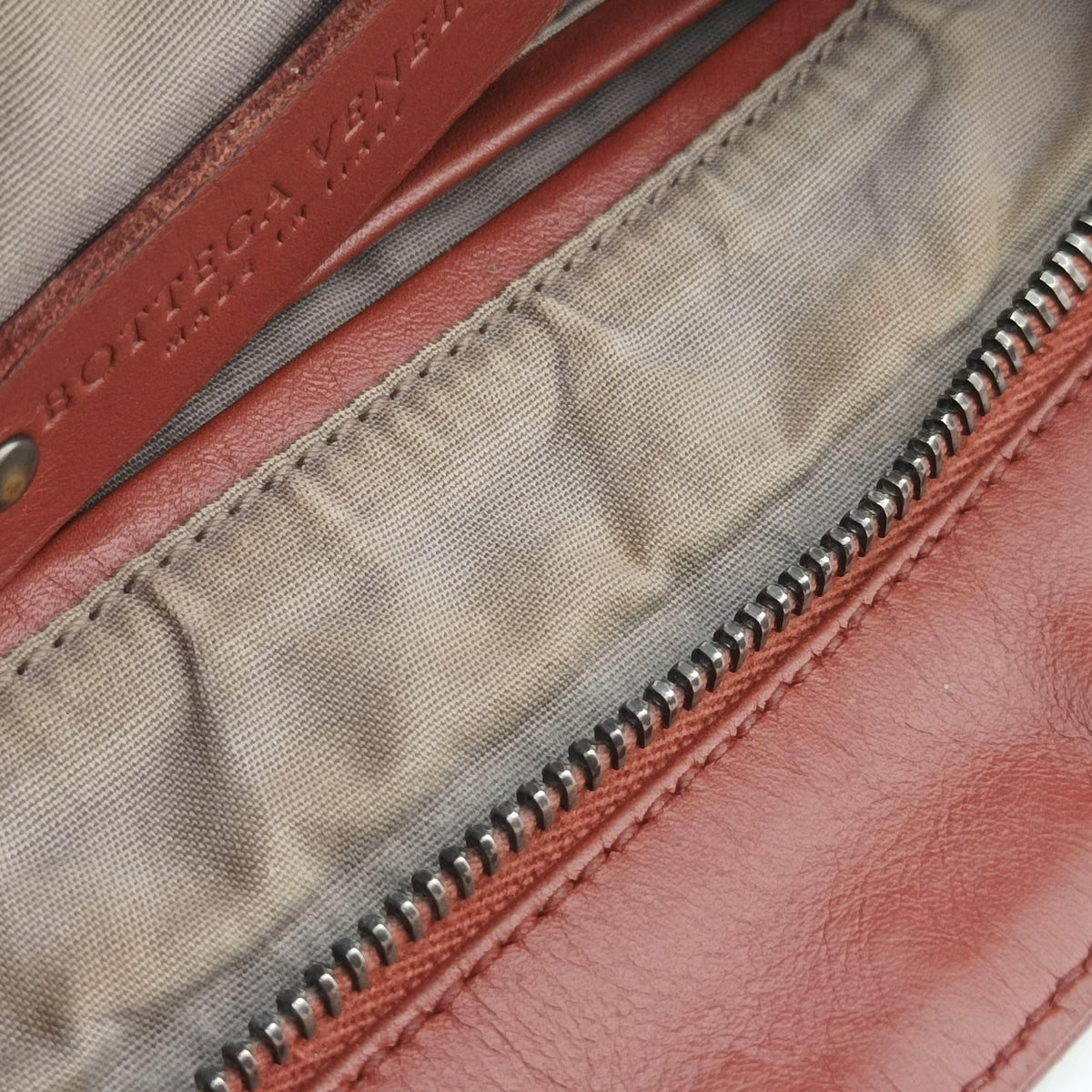 Intrecciato Terracotta lambskin B03875917Yイントレチャート テラコッタ ラムスキン B03875917Y