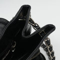 Antique Pushlock Chain Black Leather 31/Jアンティーク プッシュロック チェーン ブラック レザー 31/J