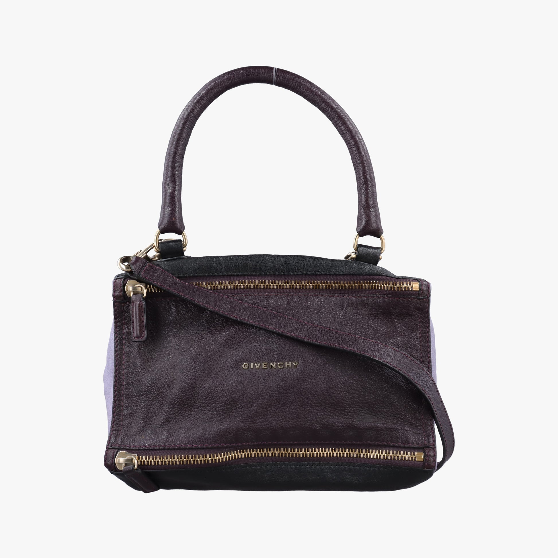 Pandora Purple × Bordeaux × Black Leather EF 2 0413パンドラ パープル × ボルドー × ブラック レザー EF 2 0413