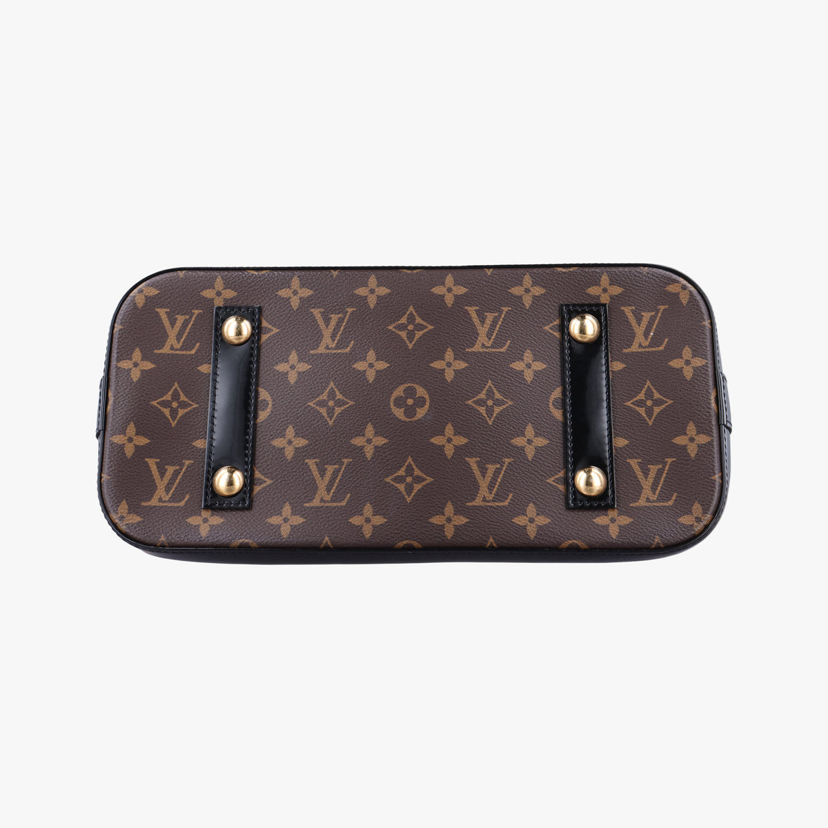 Pre-owned Louis Vuitton Miroir Alma PM BLACK Vernis M54705 shoulderbag | stylenewstar