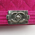 BOY CHANEL Rose velour A67364 17342476ボーイシャネル ローズ レッド ベロア A67364 17342476