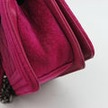 BOY CHANEL Rose velour A67364 17342476ボーイシャネル ローズ レッド ベロア A67364 17342476