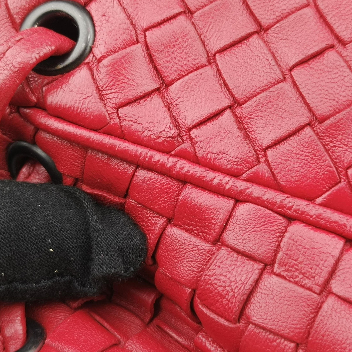 Intrecciato Red lambskin B00903944Wイントレチャート レッド ラムスキン B00903944W