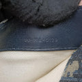 Saddle Navy Jacquard×Leather 50-MA-0129サドル ネイビー ジャガード×レザー 50-MA-0129