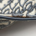 Saddle Navy Jacquard×Leather 50-MA-0129サドル ネイビー ジャガード×レザー 50-MA-0129