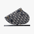 Saddle Navy Jacquard×Leather 50-MA-0129サドル ネイビー ジャガード×レザー 50-MA-0129