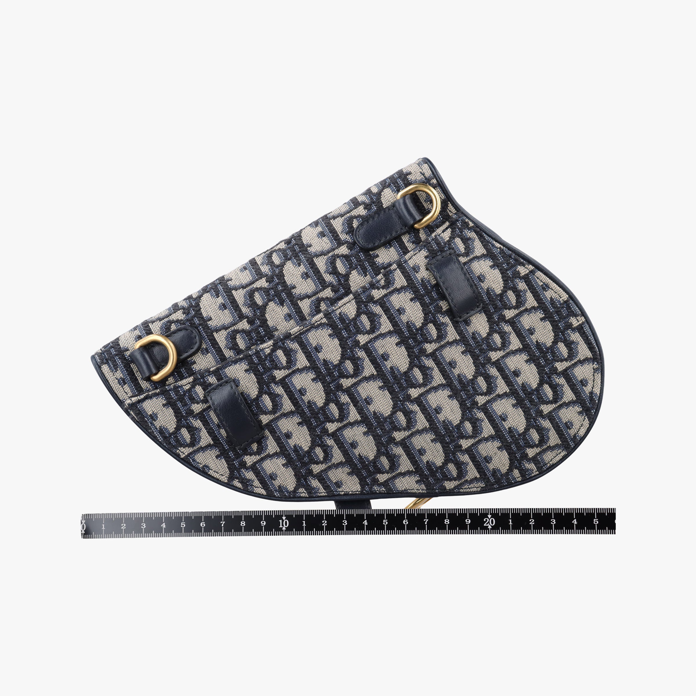 Saddle Navy Jacquard×Leather 50-MA-0129サドル ネイビー ジャガード×レザー 50-MA-0129
