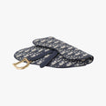 Saddle Navy Jacquard×Leather 50-MA-0129サドル ネイビー ジャガード×レザー 50-MA-0129