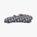 Saddle Navy Jacquard×Leather 50-MA-0129サドル ネイビー ジャガード×レザー 50-MA-0129