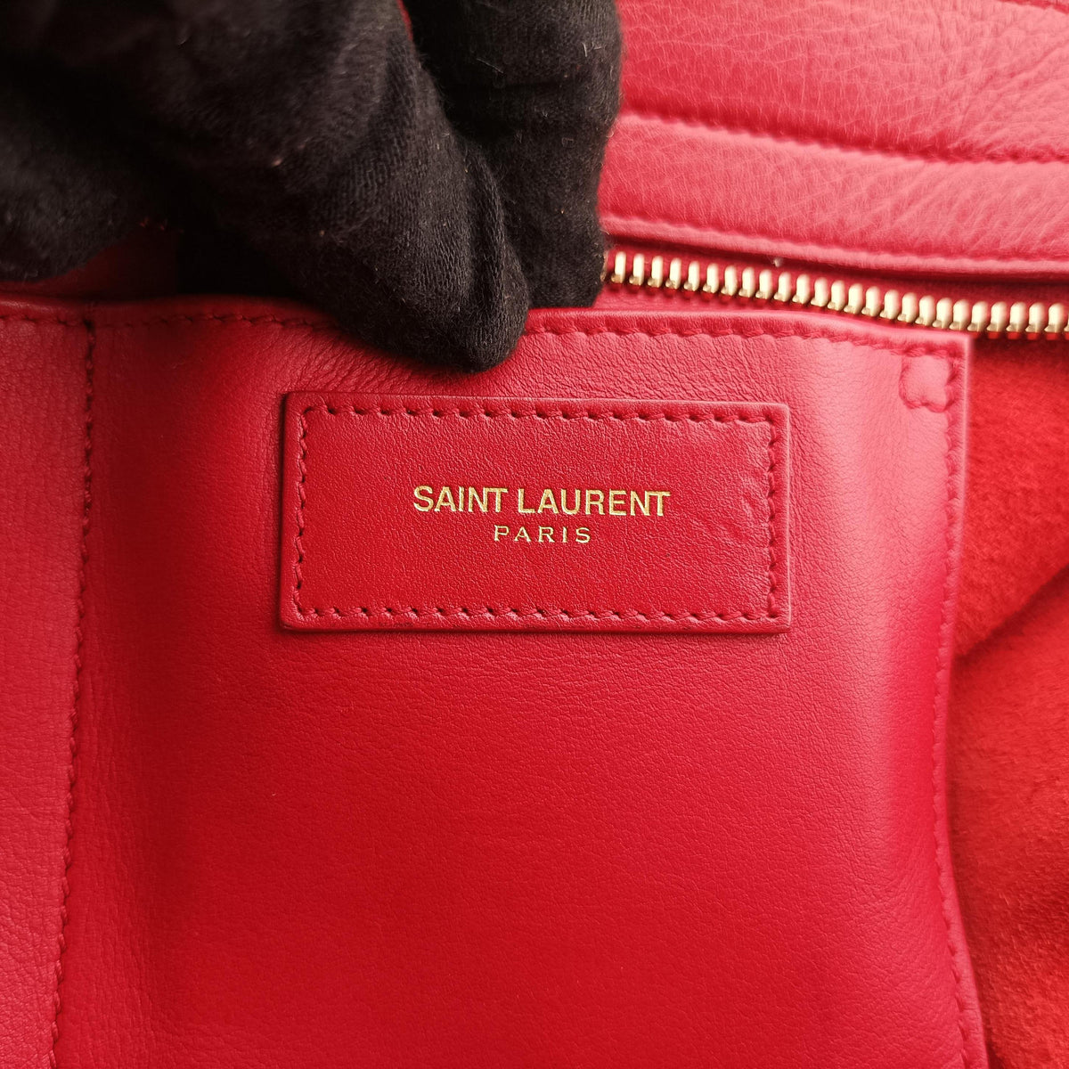 Y Ligne Petit Cabas Red Leather 311210 311210.529258Yライン プチカバス レッド レザー 311210 311210.529258