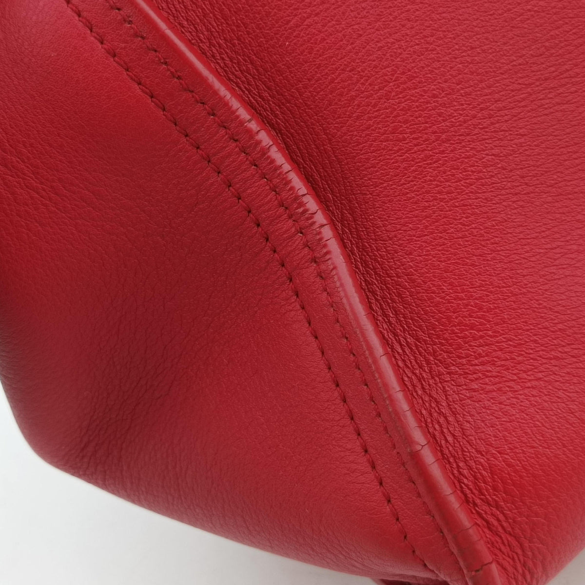 Y Ligne Petit Cabas Red Leather 311210 311210.529258Yライン プチカバス レッド レザー 311210 311210.529258