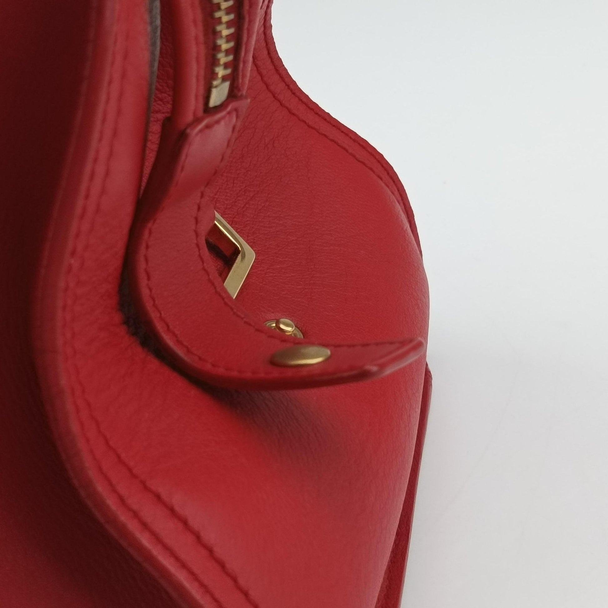 Y Ligne Petit Cabas Red Leather 311210 311210.529258Yライン プチカバス レッド レザー 311210 311210.529258
