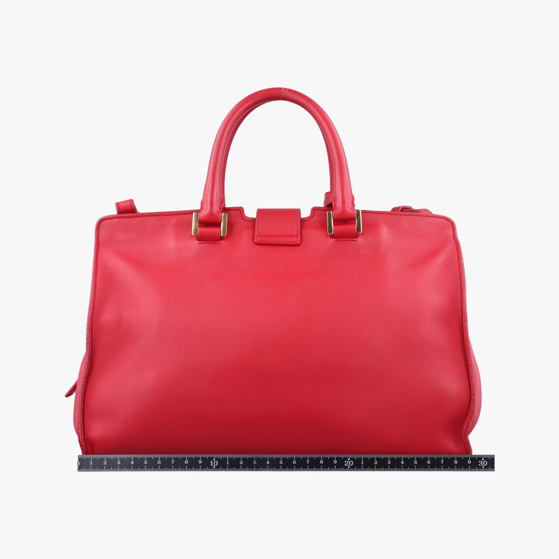 Y Ligne Petit Cabas Red Leather 311210 311210.529258Yライン プチカバス レッド レザー 311210 311210.529258