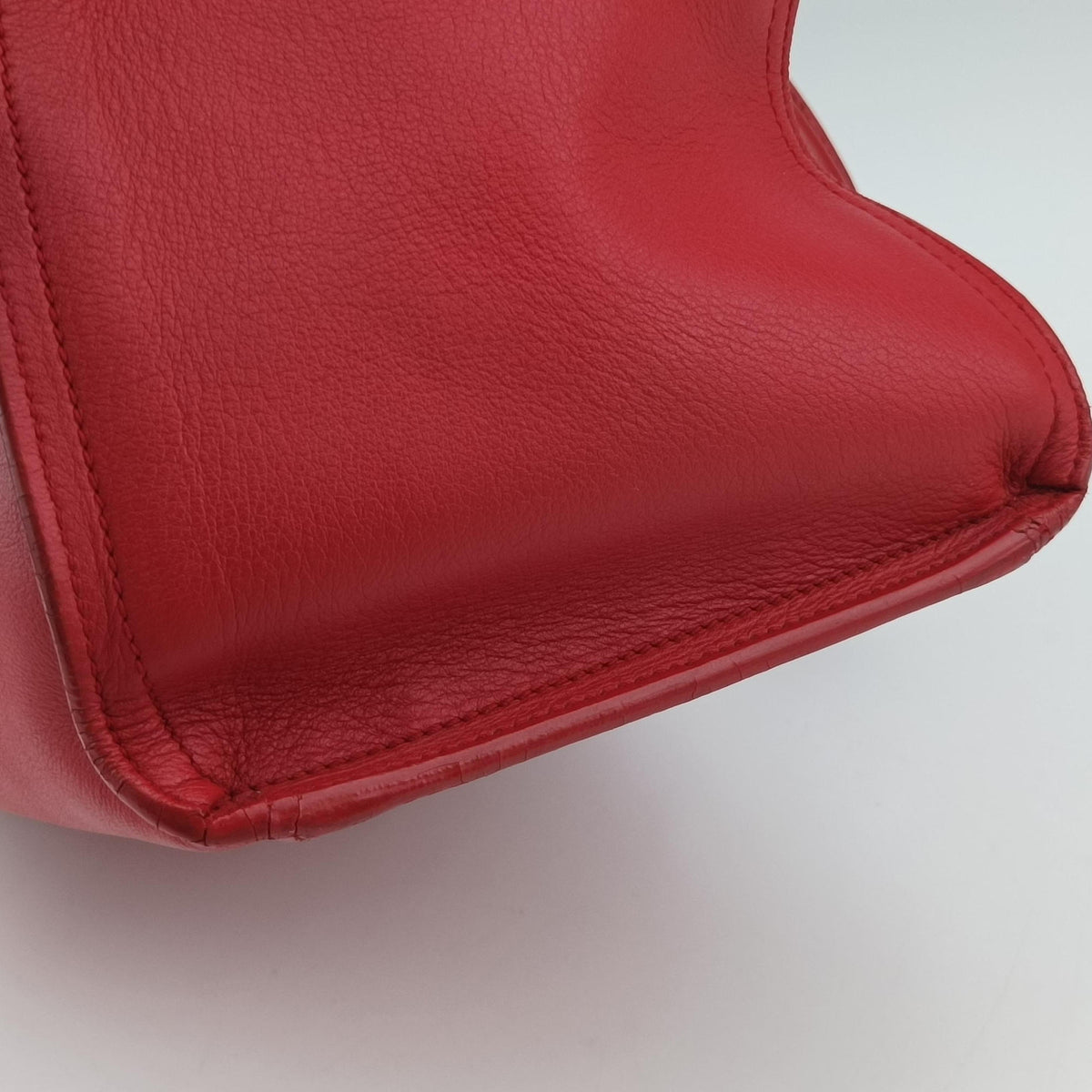 Y Ligne Petit Cabas Red Leather 311210 311210.529258Yライン プチカバス レッド レザー 311210 311210.529258