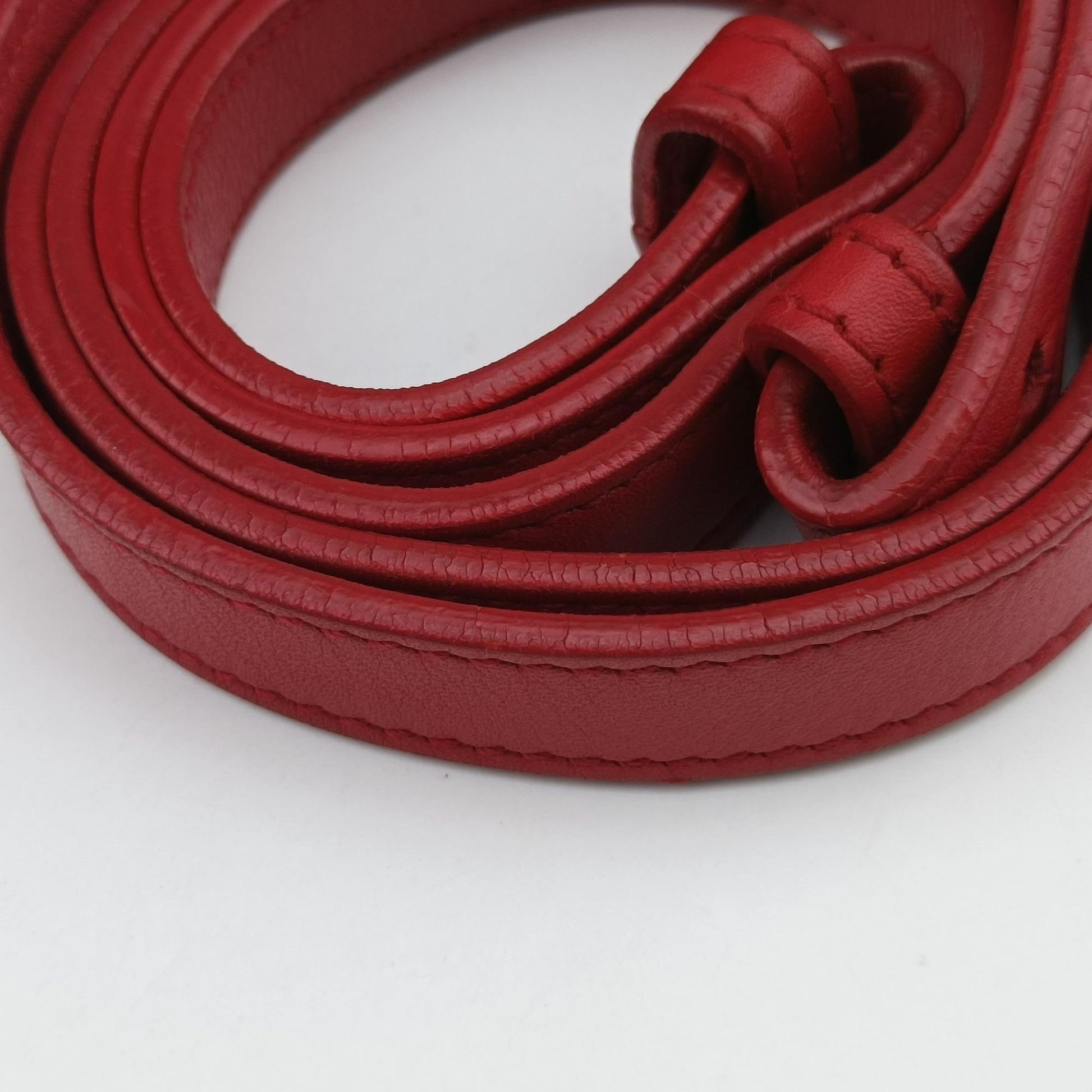Y Ligne Petit Cabas Red Leather 311210 311210.529258Yライン プチカバス レッド レザー 311210 311210.529258