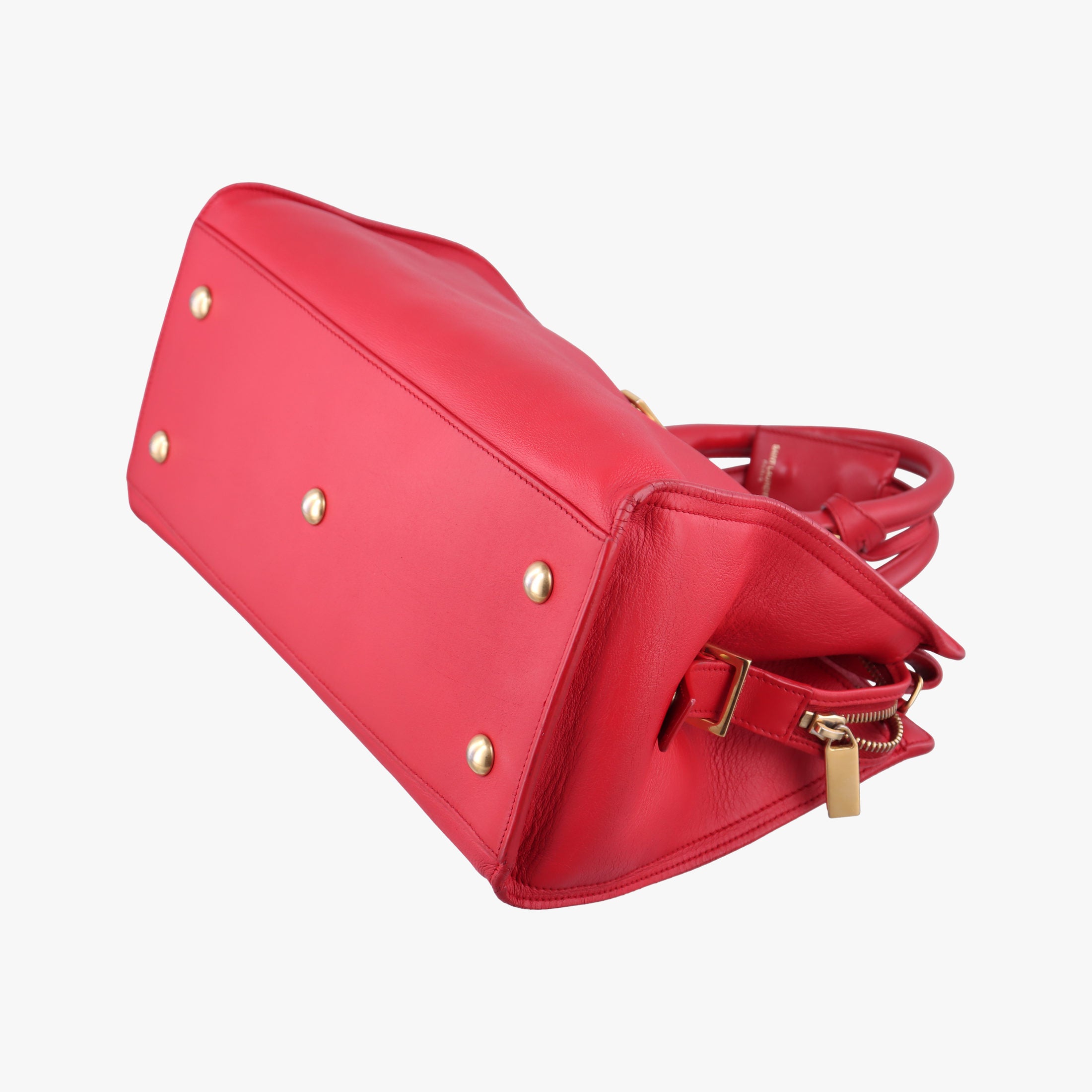 Y Ligne Petit Cabas Red Leather 311210 311210.529258Yライン プチカバス レッド レザー 311210 311210.529258