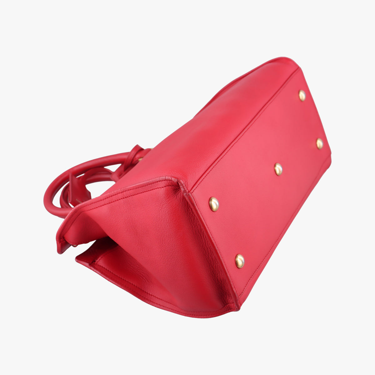 Y Ligne Petit Cabas Red Leather 311210 311210.529258Yライン プチカバス レッド レザー 311210 311210.529258