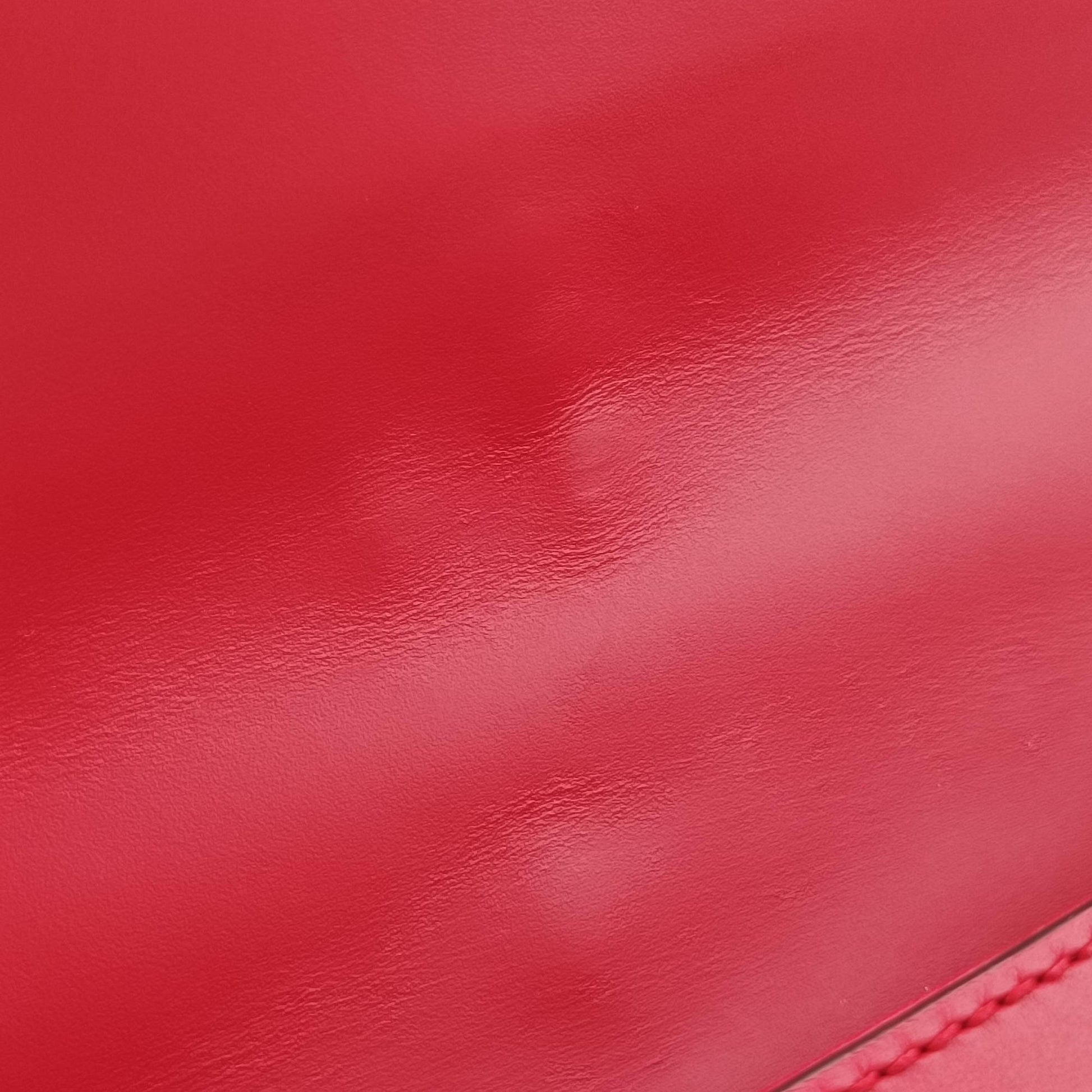 Sylvie Red×navy Leather 421882 F026260568シルヴィ レッド×ネイビー レザー 421882 F026260568