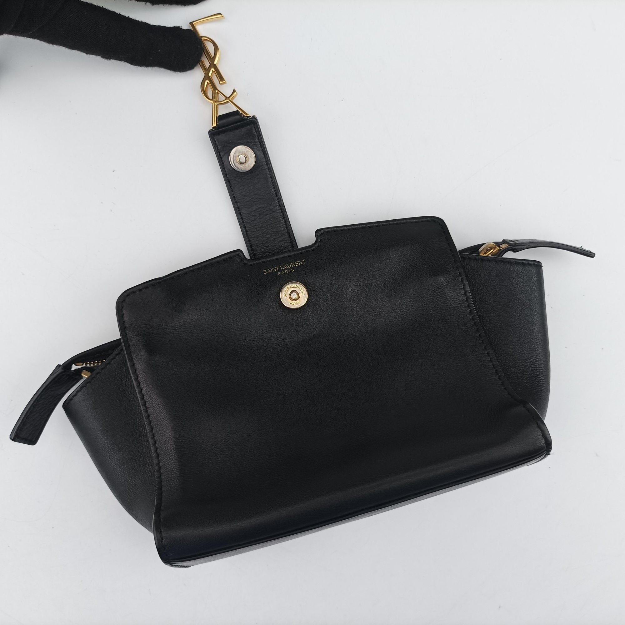 Toy Cabas Black Leather 452322 GNR452322.0517トイ カバス ブラック レザー 452322 GNR452322.0517