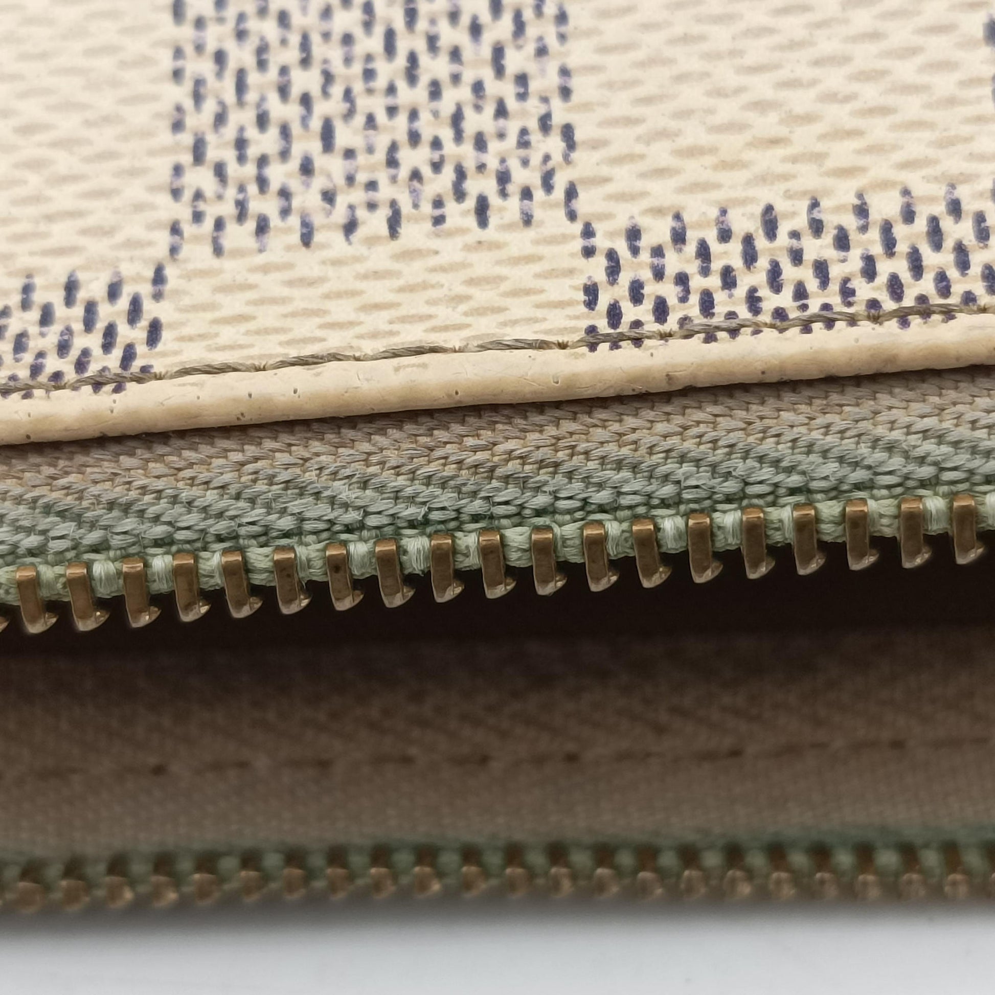 EVA Azur Damier Canvas N55214 SN0143エヴァ アズール ダミエキャンバス N55214 SN0143