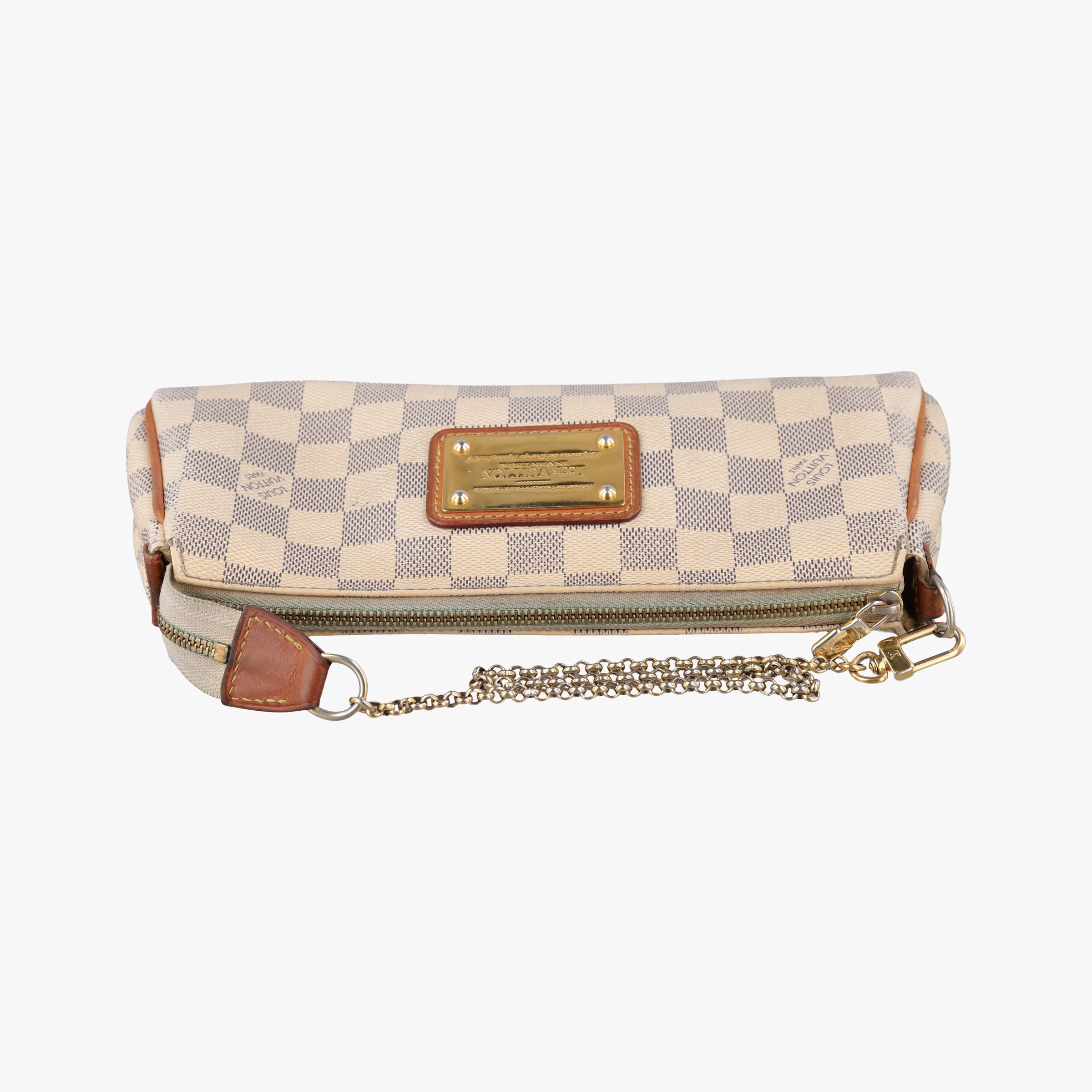EVA Azur Damier Canvas N55214 SN0143エヴァ アズール ダミエキャンバス N55214 SN0143