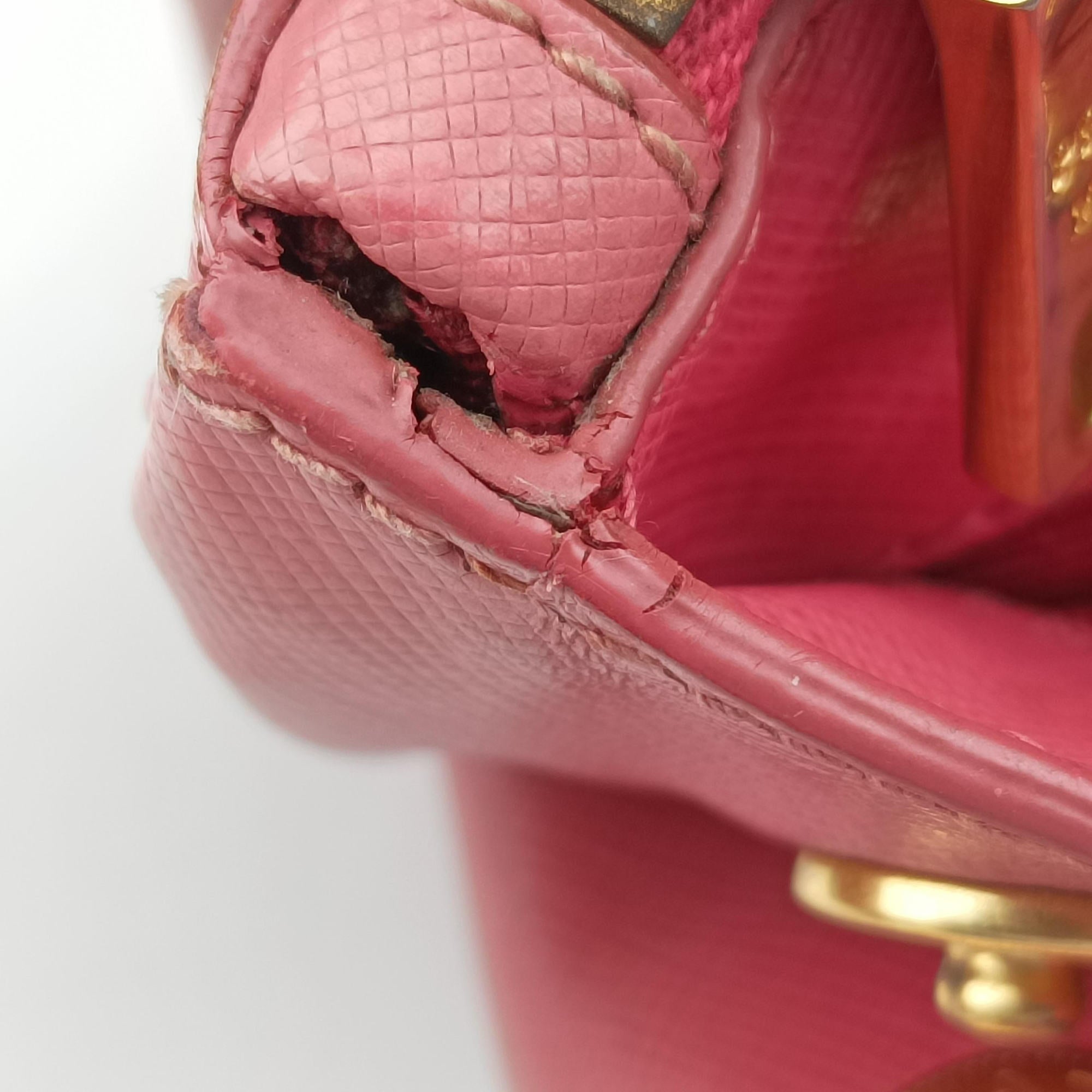 Galleria Rose SAFFIANO Leather BN1844 102ガレリア ローズ レッド サフィアーノレザー BN1844 102