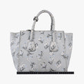 Double Zip Tote Floral Print Multicolour SaffianoLeather BL837P 113 8ダブルジップトート フローラル プリント マルチカラー サフィアーノレザー BL837P 113 8