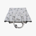 Double Zip Tote Floral Print Multicolour SaffianoLeather BL837P 113 8ダブルジップトート フローラル プリント マルチカラー サフィアーノレザー BL837P 113 8