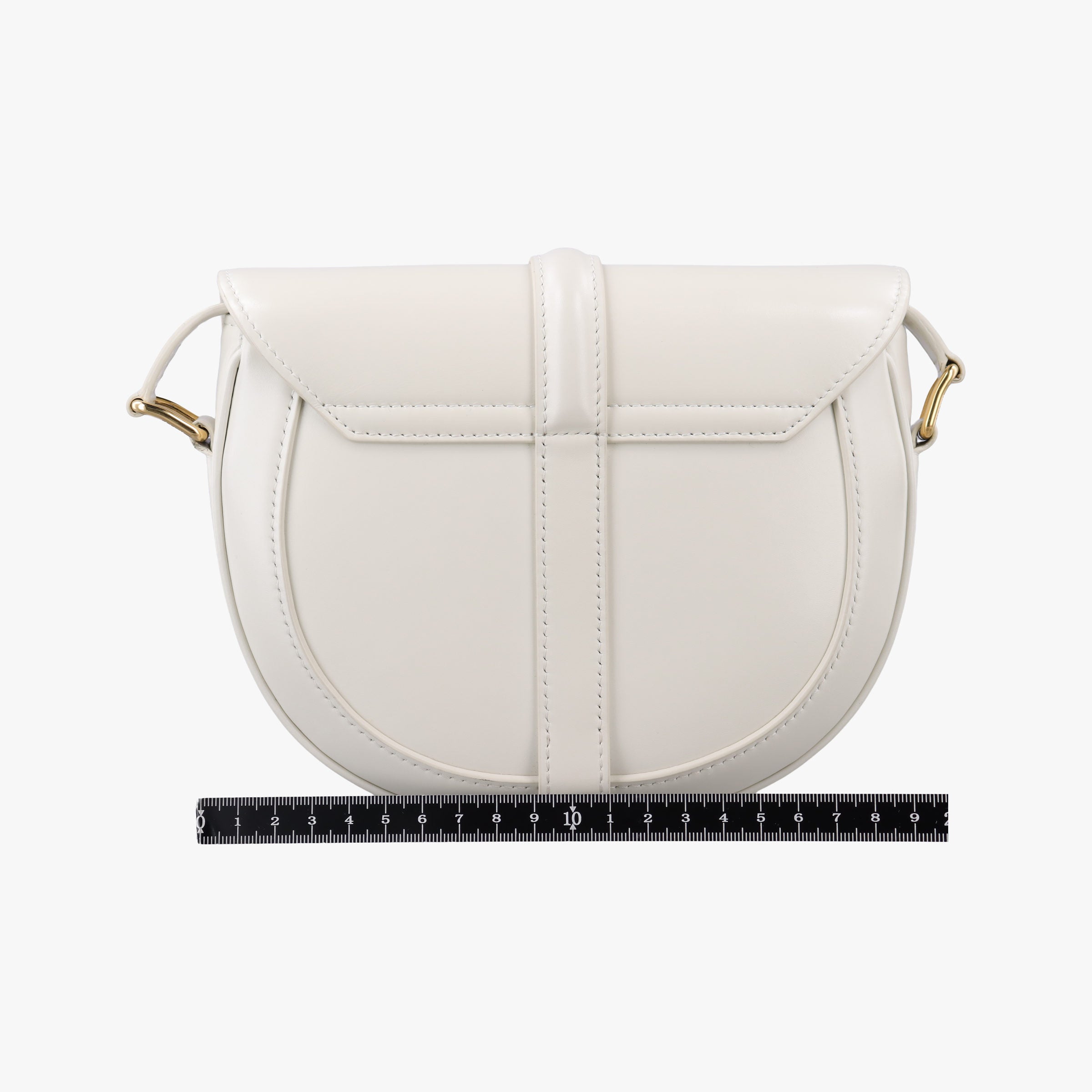 Small Besace 16 White Leather U-GM-3119スモール ブザス 16セーズ ホワイト レザー U-GM-3119