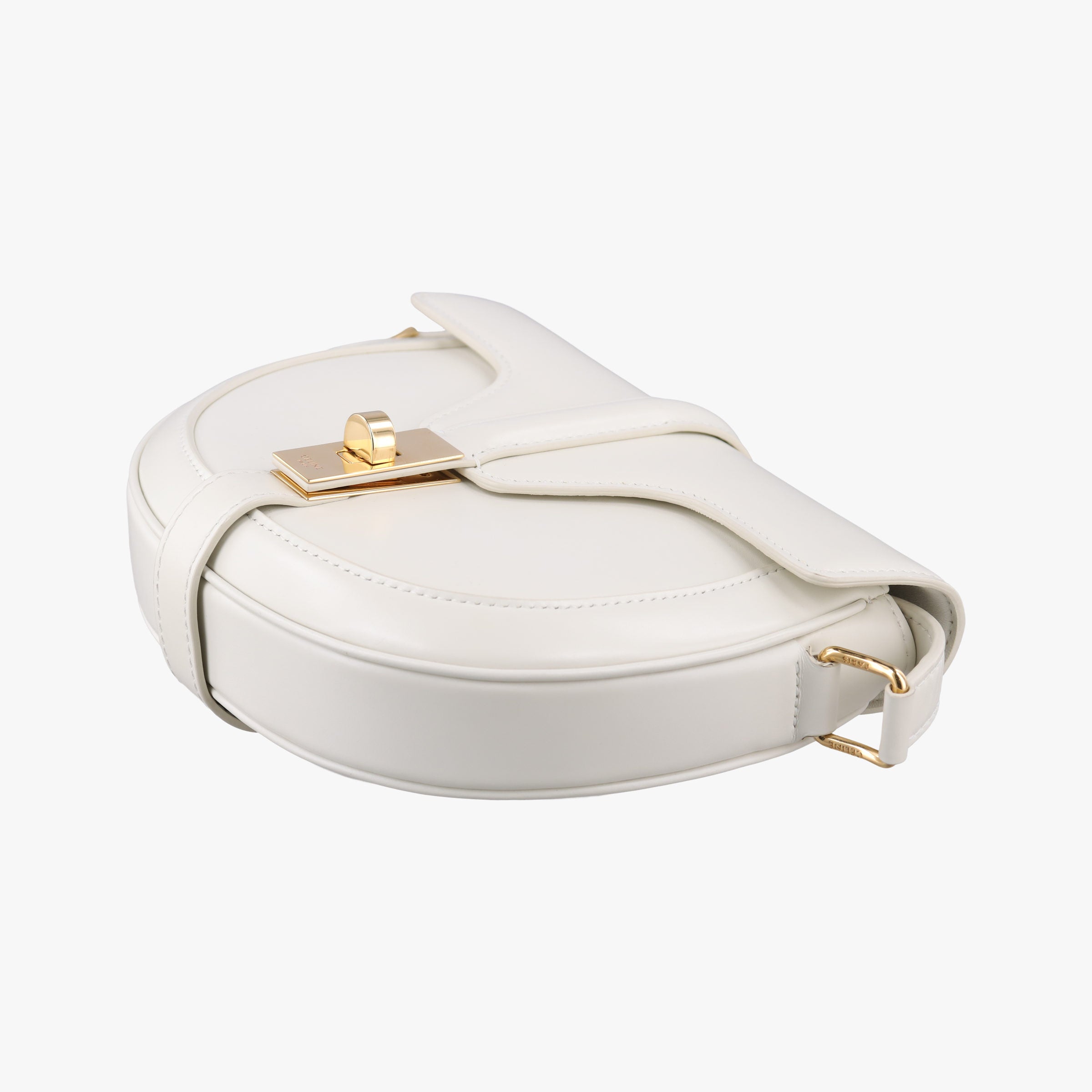 Small Besace 16 White Leather U-GM-3119スモール ブザス 16セーズ ホワイト レザー U-GM-3119