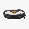 GG Marmont Black×white Leather 476434 E022011337GGマーモント ブラック×ホワイト レザー 476434 E022011337