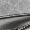 Guccissima Black PVC coated canvas×Leather 474135 I025488356グッチシマ ブラック PVCコーティングキャンバス×レザー 474135 I025488356