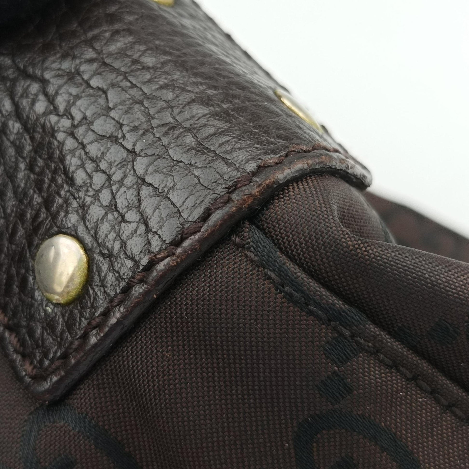GG pattern Brown Canvas×Leather 179774 A7070886GG柄 ブラウン キャンバス×レザー 179774 A7070886