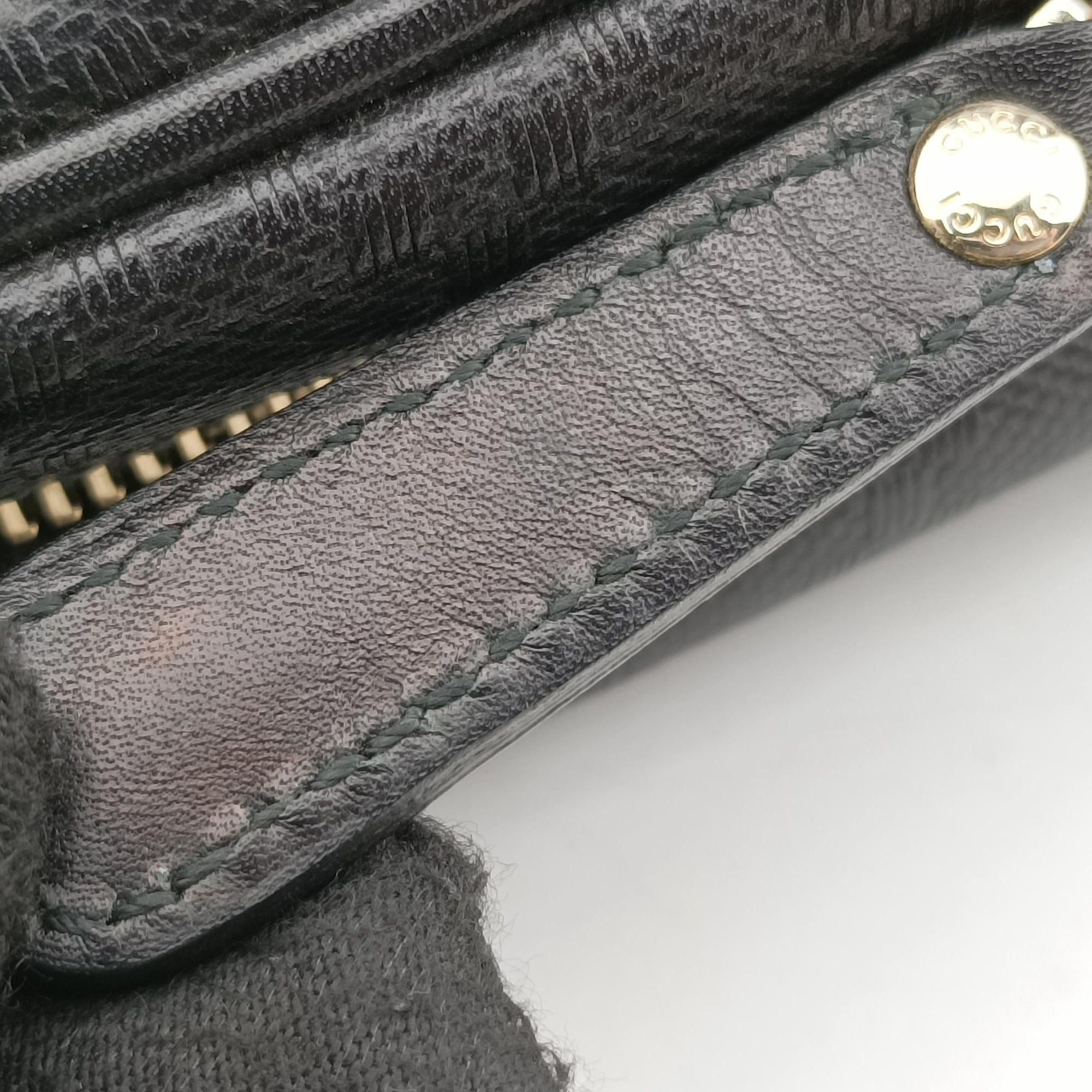 GG plus GG Supreme Briefcase Black Leather 201480 C8803058GGプラス GGスプリーム ブラック レザー 201480 C8803058