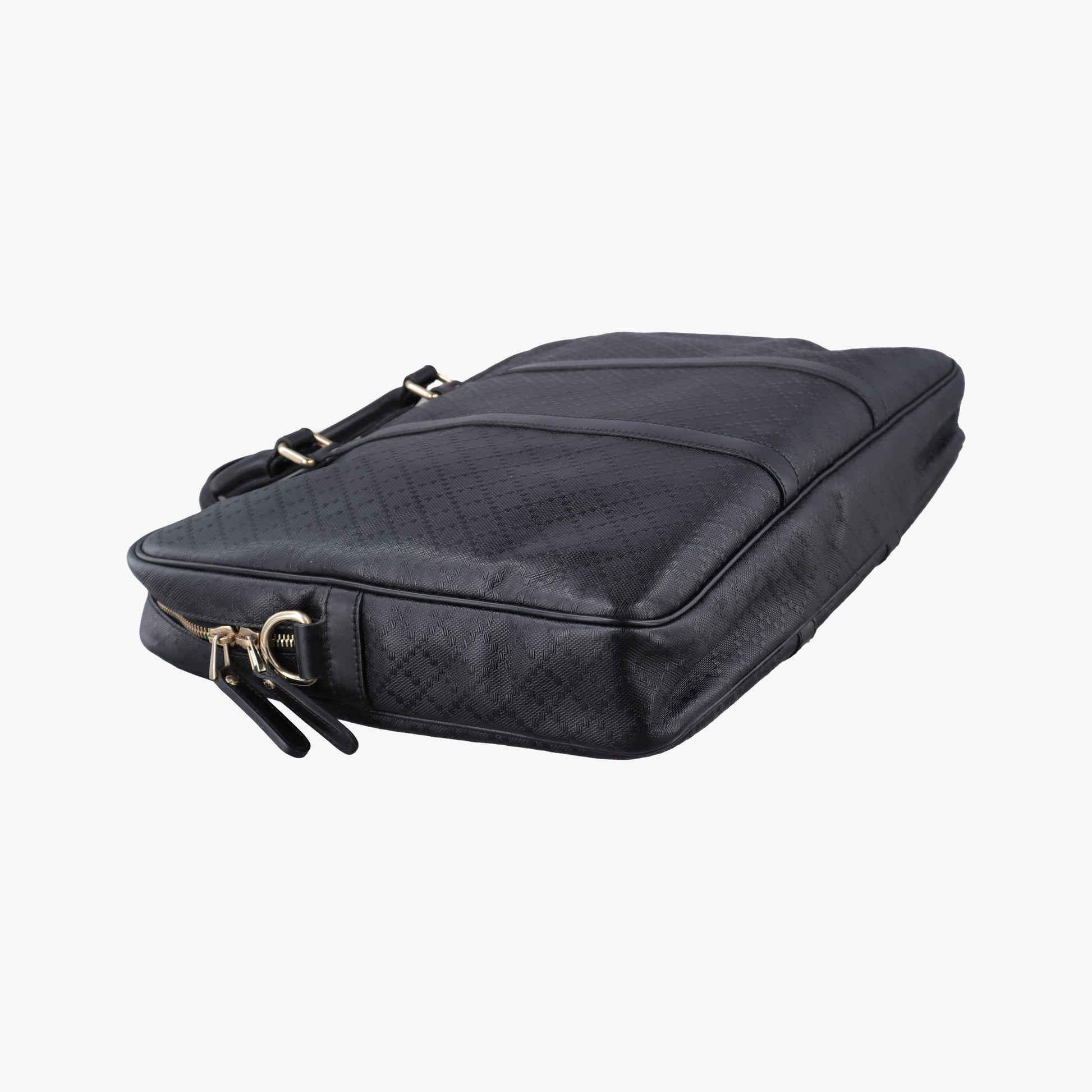 GG plus GG Supreme Briefcase Black Leather 201480 C8803058GGプラス GGスプリーム ブラック レザー 201480 C8803058