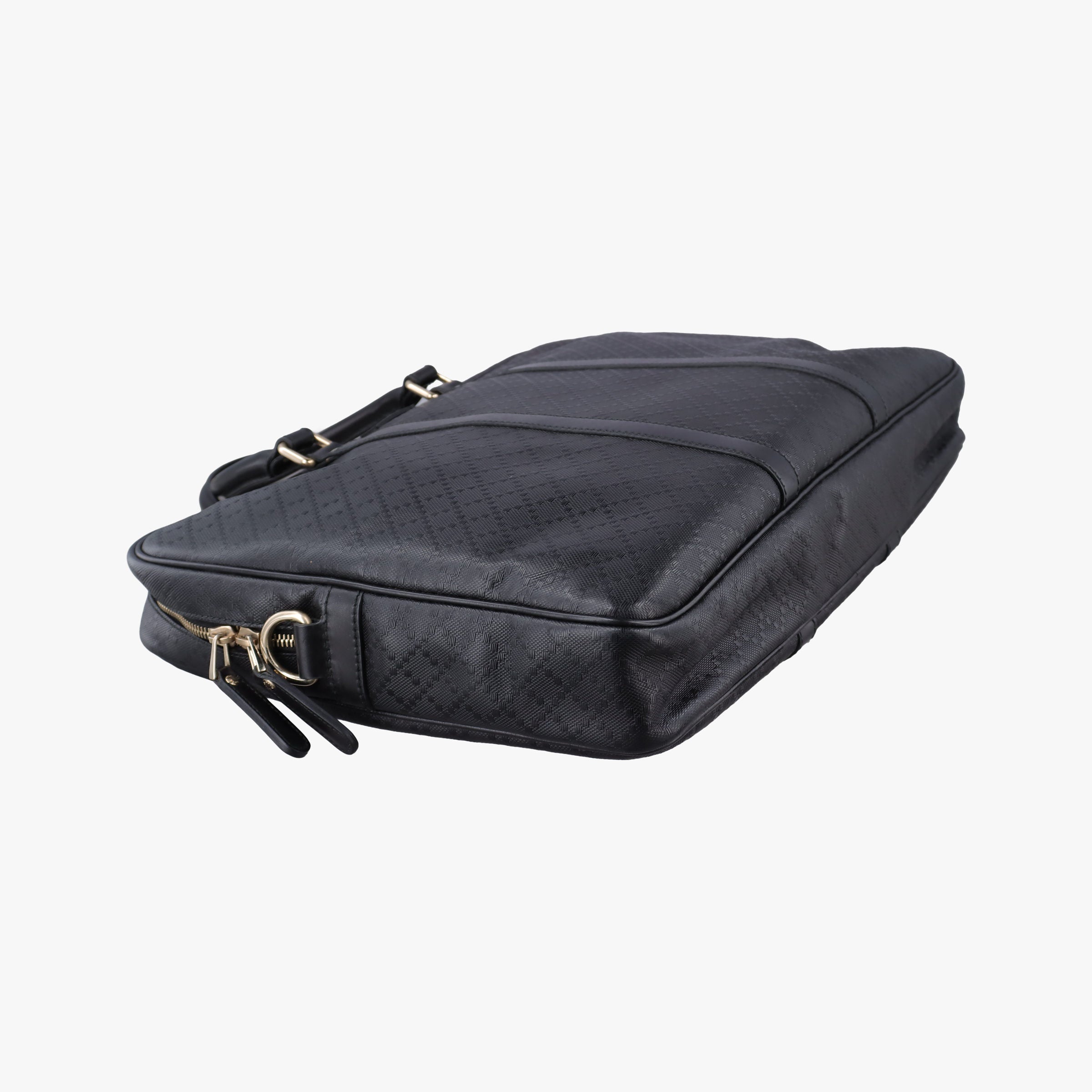 GG plus GG Supreme Briefcase Black Leather 201480 C8803058GGプラス GGスプリーム ブラック レザー 201480 C8803058