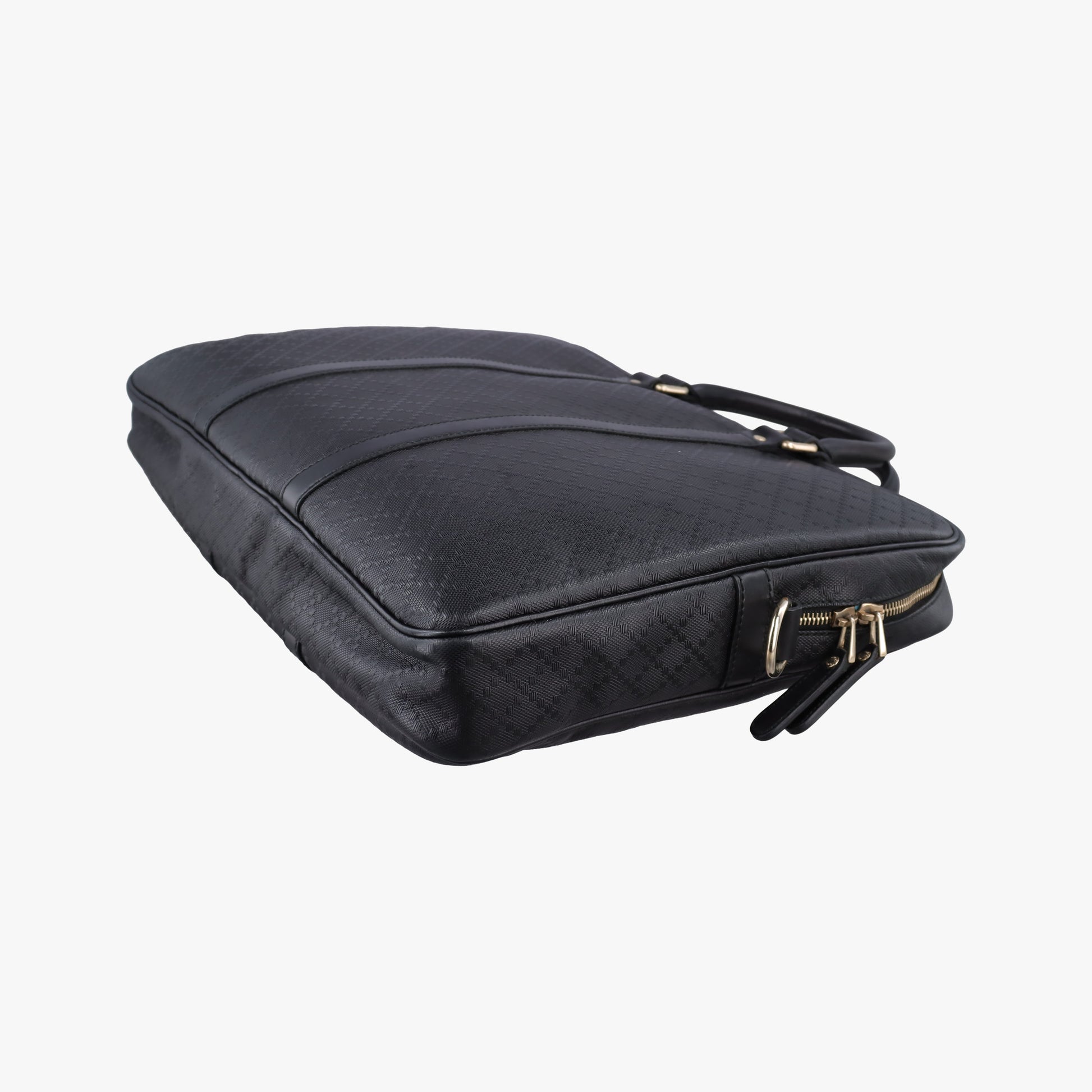 GG plus GG Supreme Briefcase Black Leather 201480 C8803058GGプラス GGスプリーム ブラック レザー 201480 C8803058