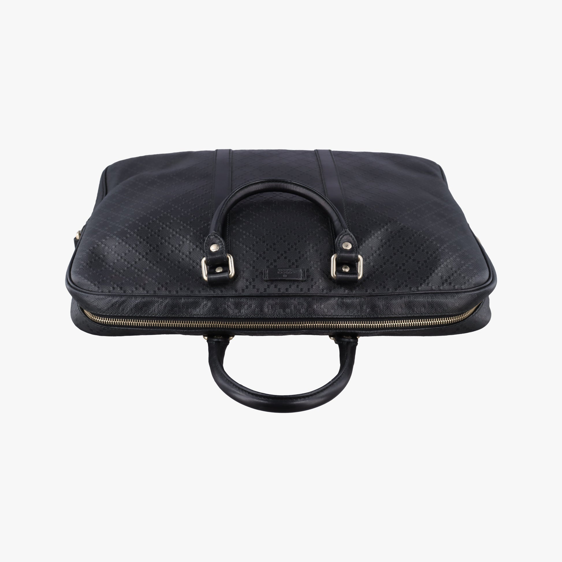 GG plus GG Supreme Briefcase Black Leather 201480 C8803058GGプラス GGスプリーム ブラック レザー 201480 C8803058