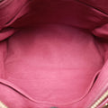 Pre-owned Louis Vuitton PALLAS brown×RAISIN Monogram Canvas×calf leather M41599 shoulderbag | stylenewstar