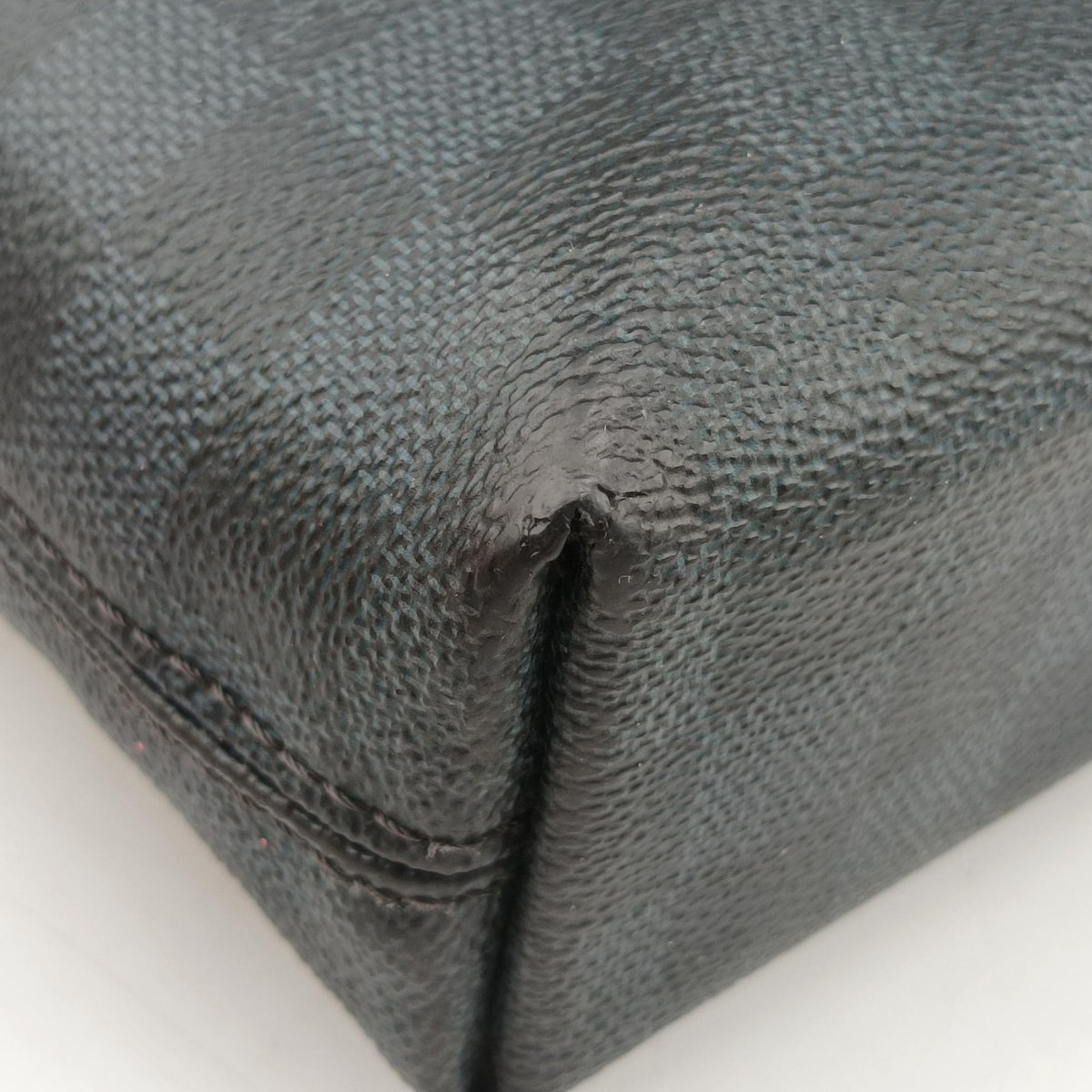 Pre-owned Louis Vuitton Porte-Documents Jour NM Noir Damier Graphite N48260 handbag | stylenewstar