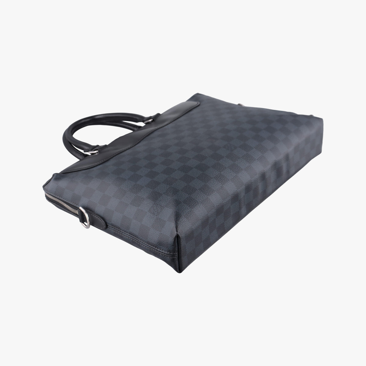 Pre-owned Louis Vuitton Porte-Documents Jour NM Noir Damier Graphite N48260 handbag | stylenewstar