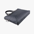Pre-owned Louis Vuitton Porte-Documents Jour NM Noir Damier Graphite N48260 handbag | stylenewstar