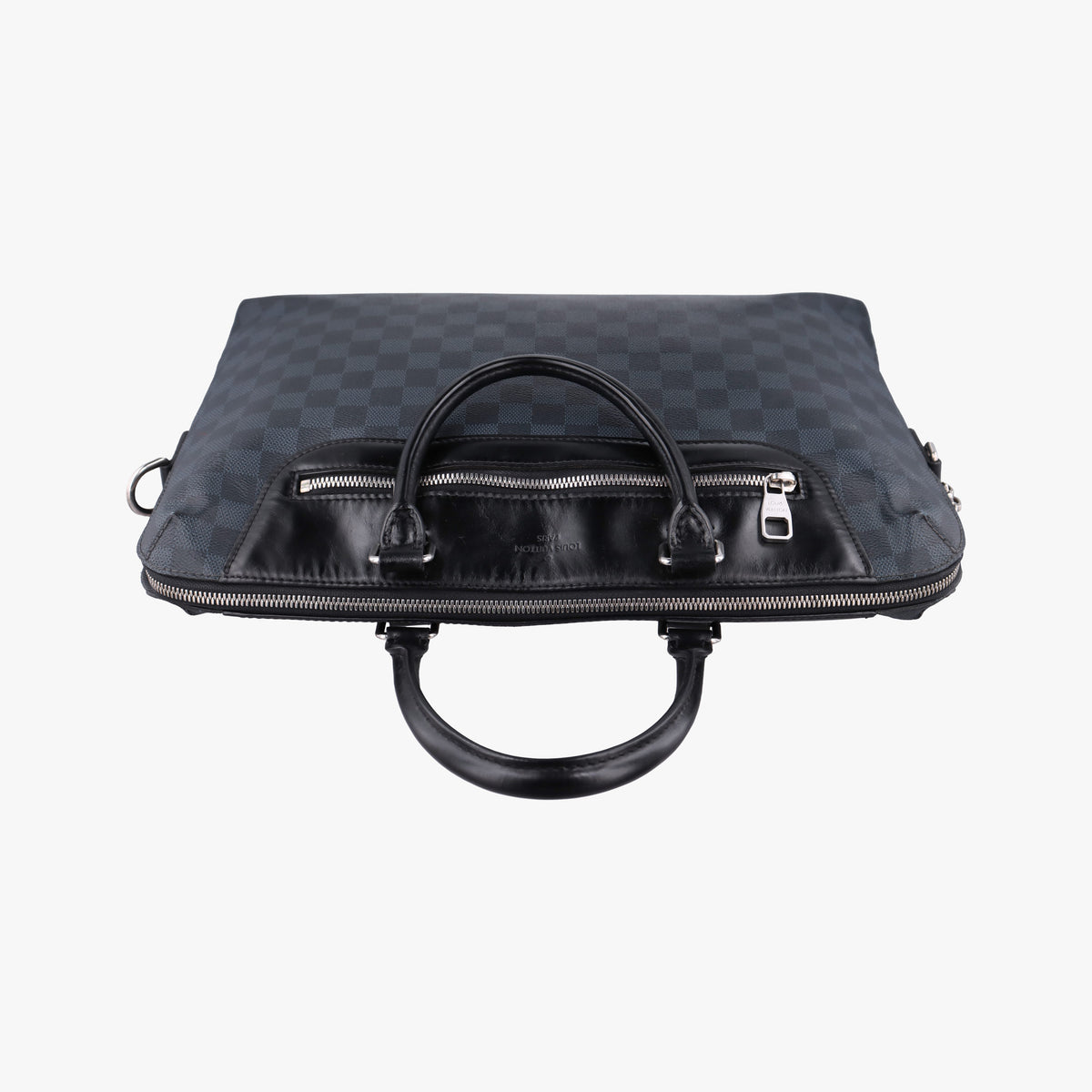 Pre-owned Louis Vuitton Porte-Documents Jour NM Noir Damier Graphite N48260 handbag | stylenewstar
