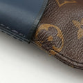 Vintage Louis Vuitton Tuileries Bezas Brown×Navy Monogram Canvas×calf leather M43154 shoulderbag | stylenewstar