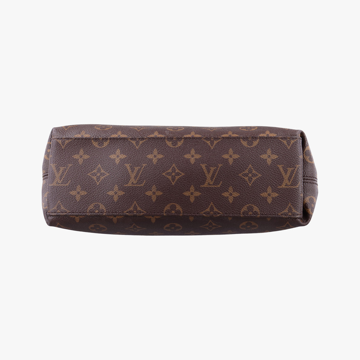 Vintage Louis Vuitton Tuileries Bezas Brown×Navy Monogram Canvas×calf leather M43154 shoulderbag | stylenewstar